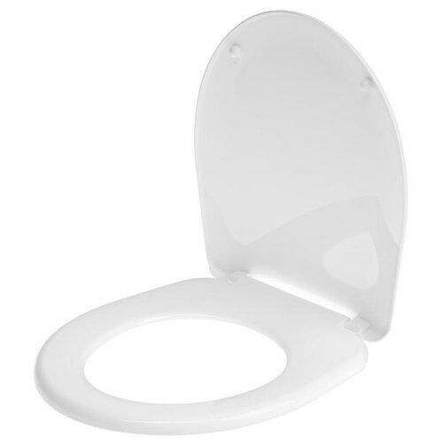 фото Крышка-сиденье для унитаза уклад су 66.07.80/66.04.80 пластик белый