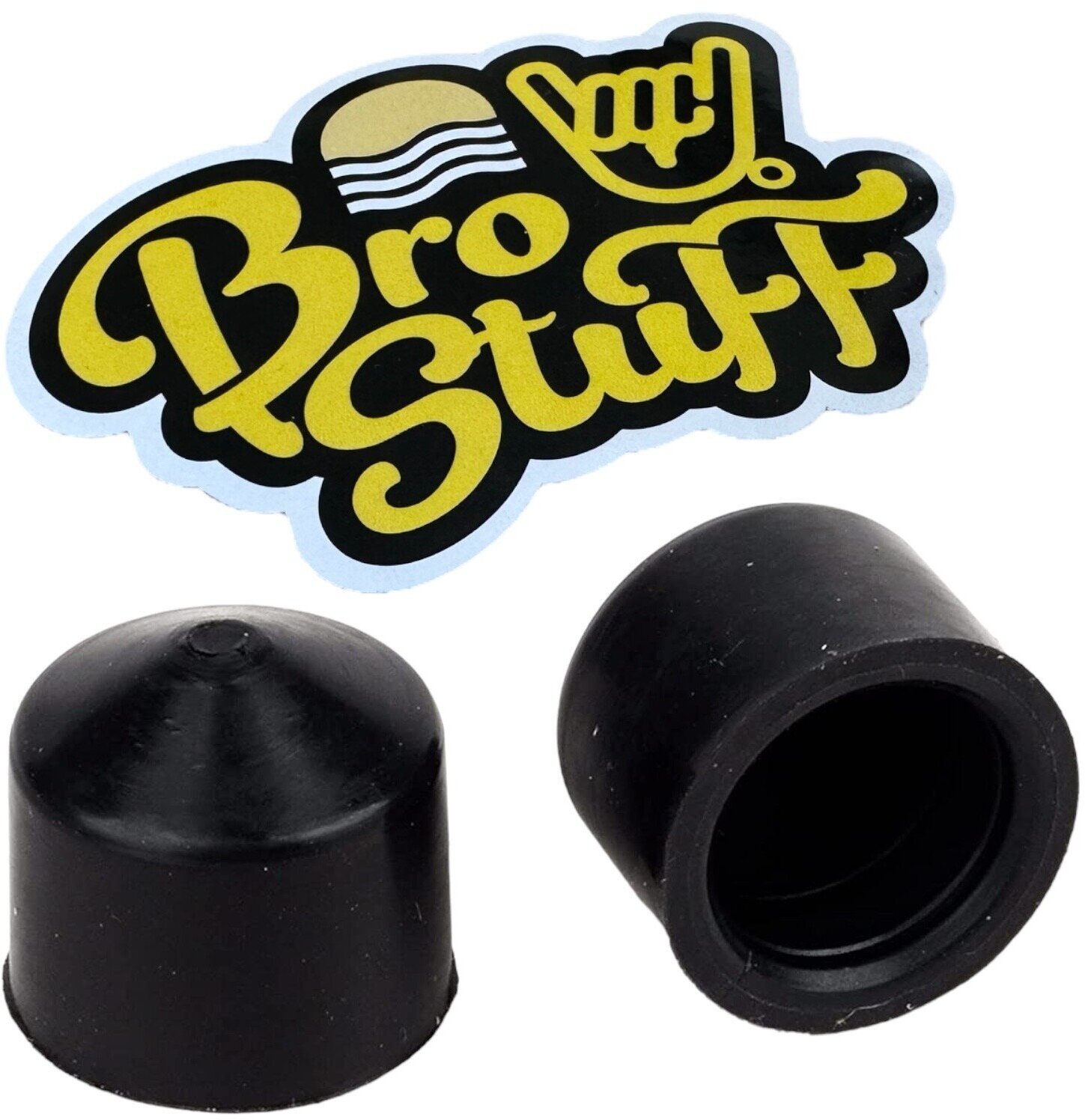 Втулки для подвесок скейтборда BroStuff pivot cup black (2шт)