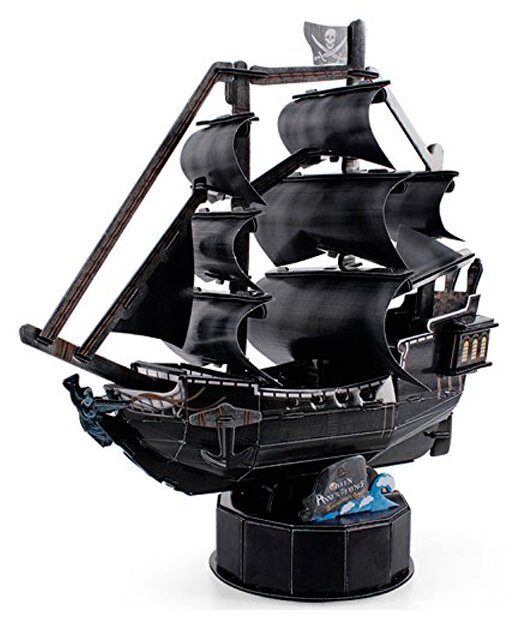 3D-пазл CubicFun Корабль Месть королевы Анны, 100 деталей