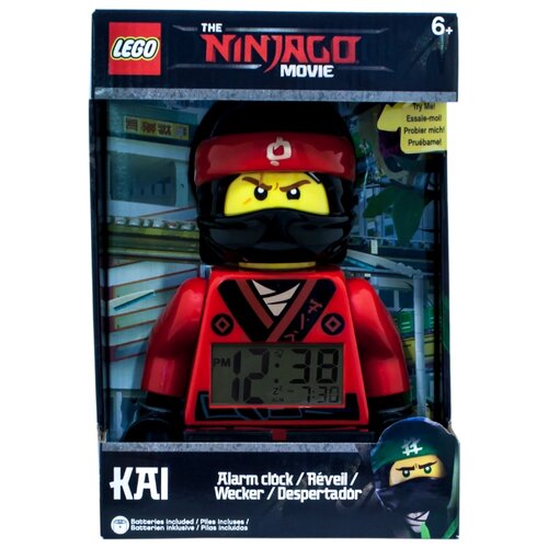 9009211 Будильник LEGO Ninjago Movie (Лего Фильм: Ниндзяго), минифигура Kai (2017)