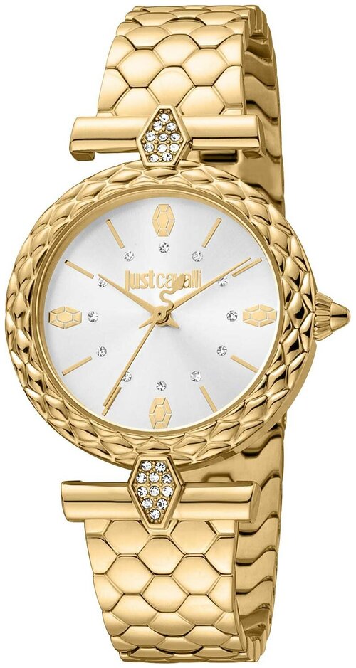 Наручные часы Just Cavalli JC1L213M0055, золотой, черный