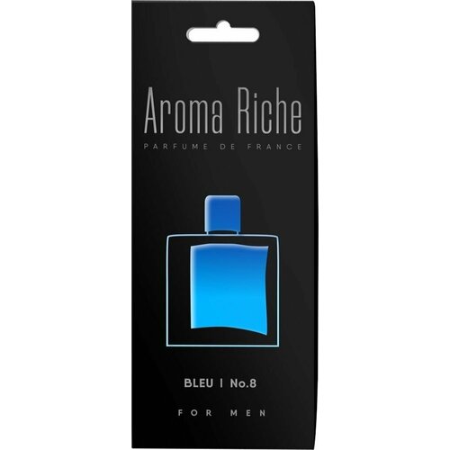 Ароматизатор AROMA RICHE Bleu №8, картонный - 4 шт.