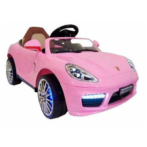 RiverToys Автомобиль Porsche A444AA VIP, розовый электромобиль vip toys volkswagen w487