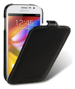 Кожаный чехол для Samsung Galaxy Premier (i9260) Melkco Premium Leather Case - Jacka Type (Black LC)