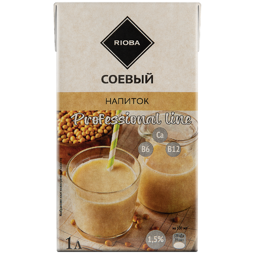 1Л напиток RIOBA соевый