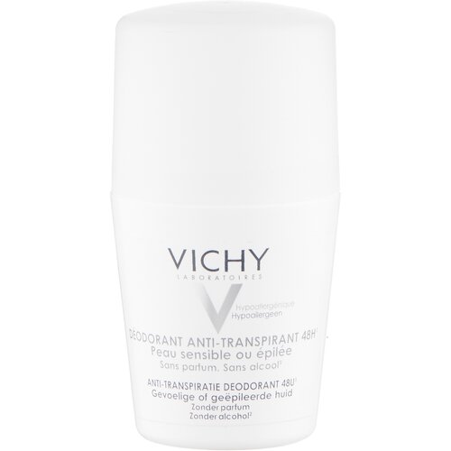 Vichy Deodorants дезодорант шариковый 48 ч для чувствительной кожи, 50 мл 1 шт