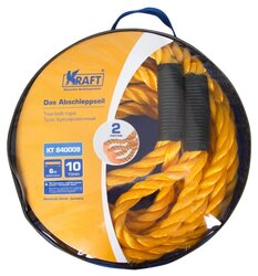 Канатный буксировочный трос KRAFT КТ-840009 (6 м) (10 т)