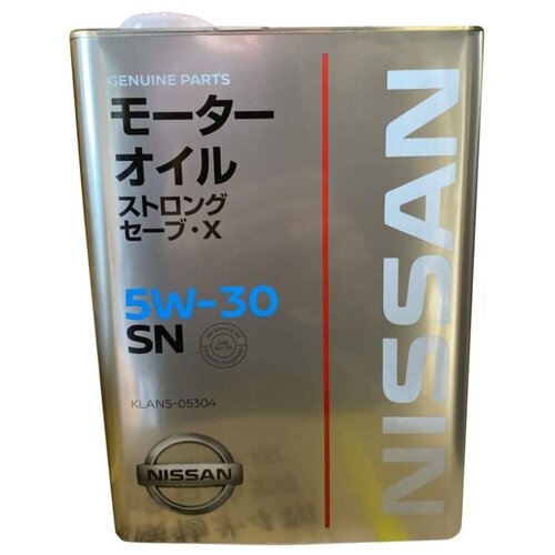 Моторное масло Nissan 5W-30, 4л