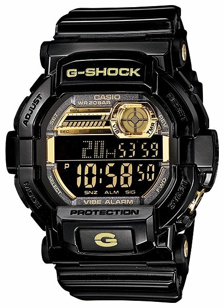 Наручные часы CASIO G-Shock GD-350BR-1ER, золотой, черный