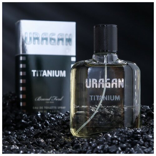 Туалетная вода мужская Uragan Titanium, 100 мл туалетная вода мужская uragan titanium 100 мл 5866326