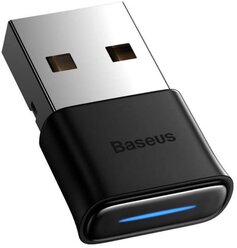 Адаптер USB Baseus BA04 mini Bluetooth 5.0 -приемник компьютерный передатчик черный (ZJBA000001)