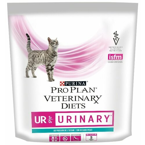 фото Корм для кошек Pro Plan Veterinary Diets Feline UR Urinary with Ocean Fish dry (0.35 кг)