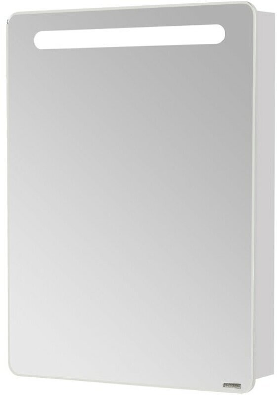 Зеркальный шкаф Aquaton Америна 60 L 1A135302AM01L с подсветкой Белый