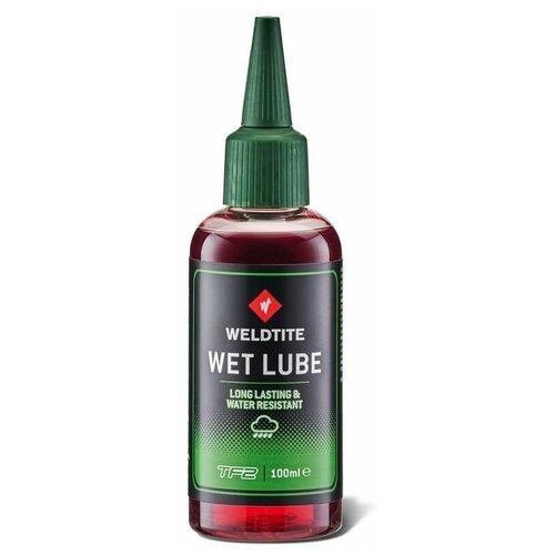 фото Смазка велосипедная синтетическая основа tf2 extreme wet chain lubricant 100мл weldtite