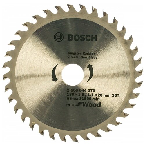 Bosch Пильный диск ECO WO 130x20-36T 2608644370