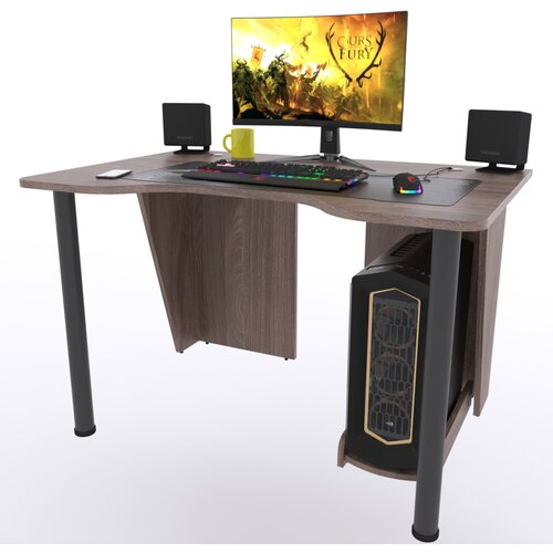 Прямой компьютерный стол 