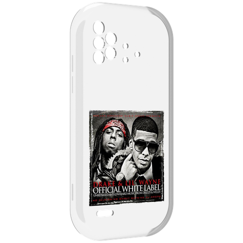 Чехол MyPads Drake - Official White Label для UMIDIGI Bison X10 / X10 Pro задняя-панель-накладка-бампер