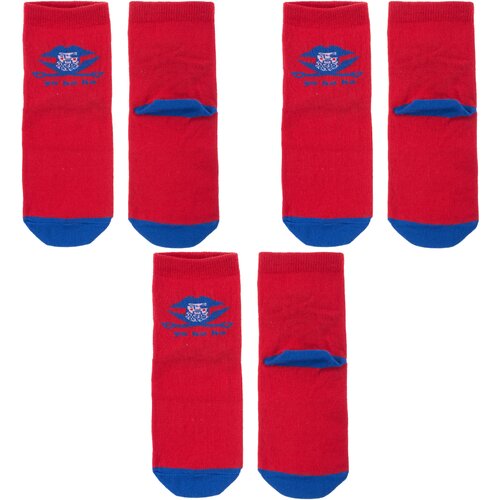 Носки AKOS 3 пары, размер 14-16, красный носки akos 3 пары размер 16 фиолетовый