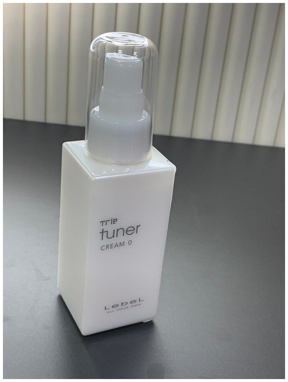 Lebel Trie Tuner: Разглаживающий крем для укладки волос без фиксации (Cream 0), 95 мл