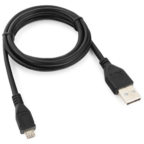 фото Кабель Cablexpert USB - microUSB (CCP-mUSB2-AMBM) 1 м черный