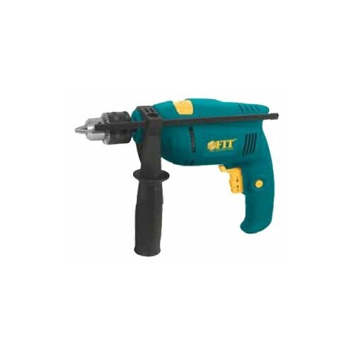 Ударная дрель FIT ID-500, 500 Вт дрель ударная makita hp 2070 f 20мм реверс 1100вт 0 1200 2900 об мин 2 х скорост