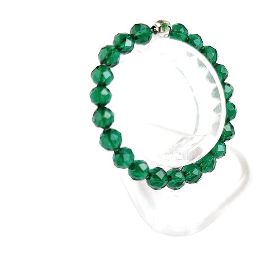 Кольцо, шпинель синтетическая, размер 21, зеленый кольцо hrustalek шпинель синтетическая размер 21 синий