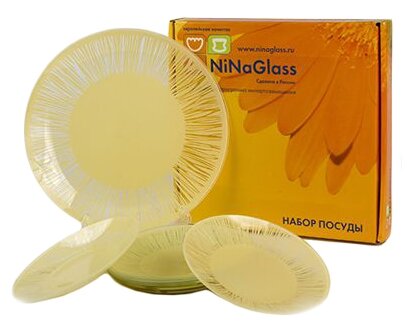 NinaGlass Набор тарелок Витас 85-016 7 шт.