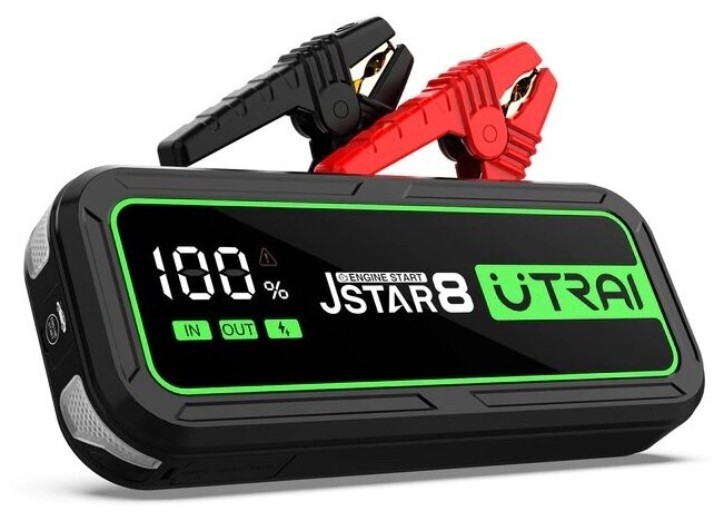 Пусковое портативное устройство, бустер UTRAI 20000mAh 3000A