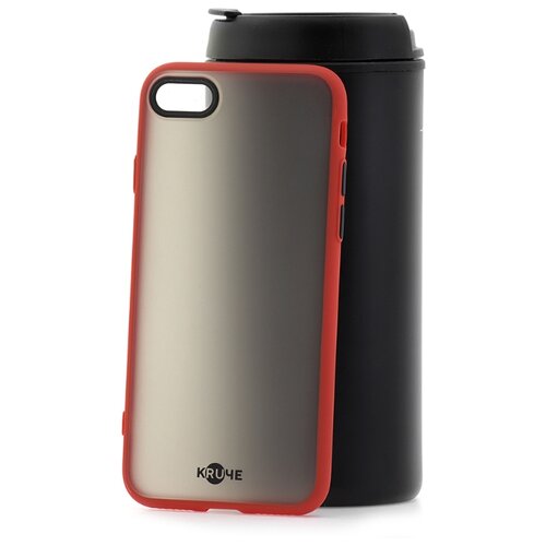 фото Чехол на ip 7 kruche eye-guard red