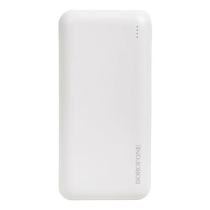 Внешний аккумулятор BOROFONE BJ27A Pindar Power bank, 2.1А (20000mAh), белый