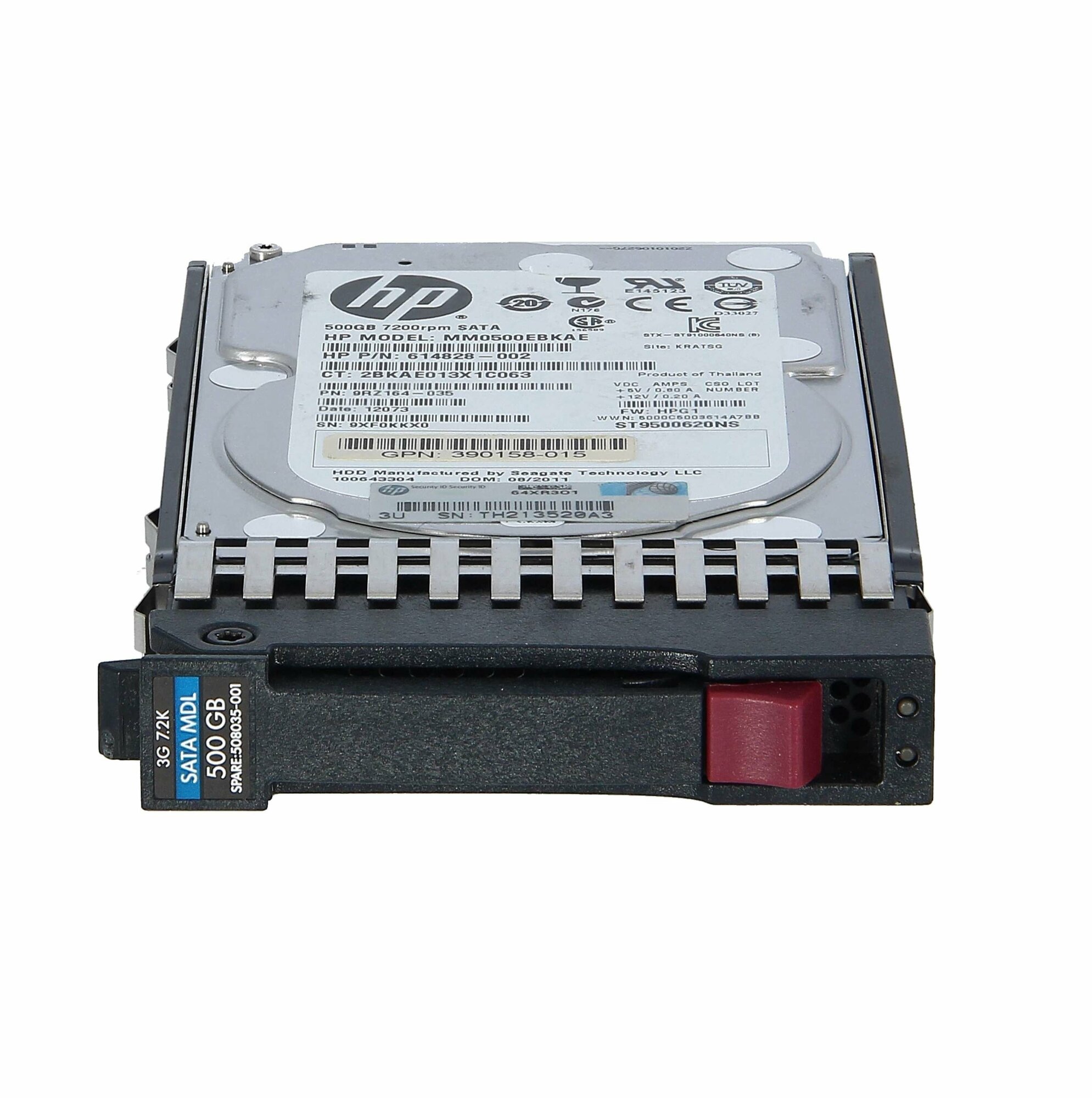 Жесткий диск HP 500GB 5400RPM Serial ATA (SATA) 3GB/s [501911-001]