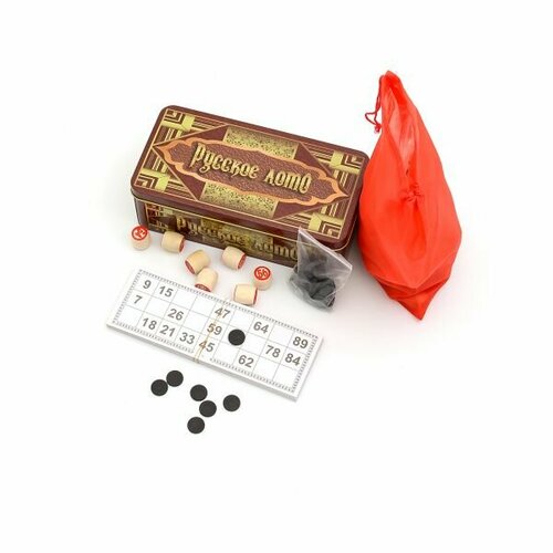 Gamestil Русское лото «Классическое» жестяная коробка