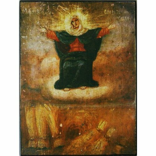 Икона Божья Матерь Спорительница Хлебов (копия старинной) арт STO-114