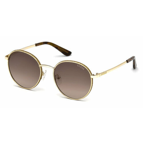 фото Солнцезащитные очки guess gus 7556 32f, черный, золотой