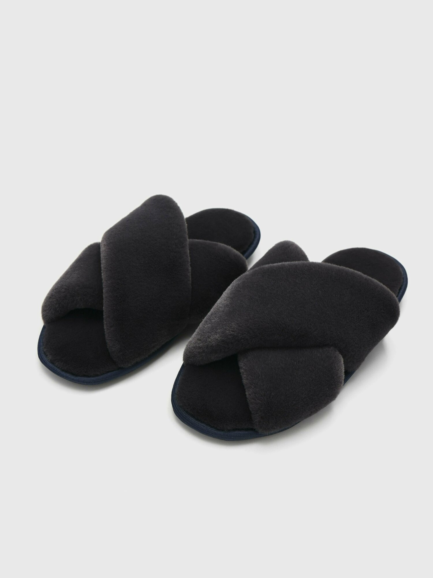 Тапочки ALEF серый 