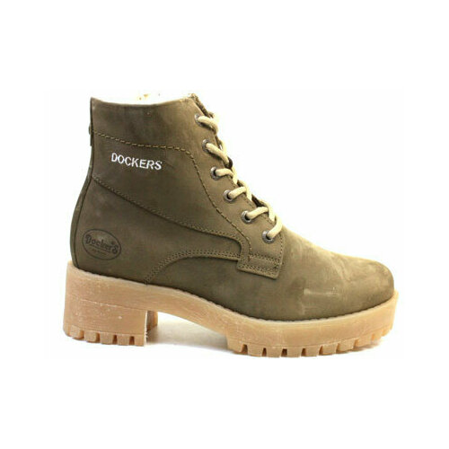 фото Ботинки dockers, размер 36, зеленый