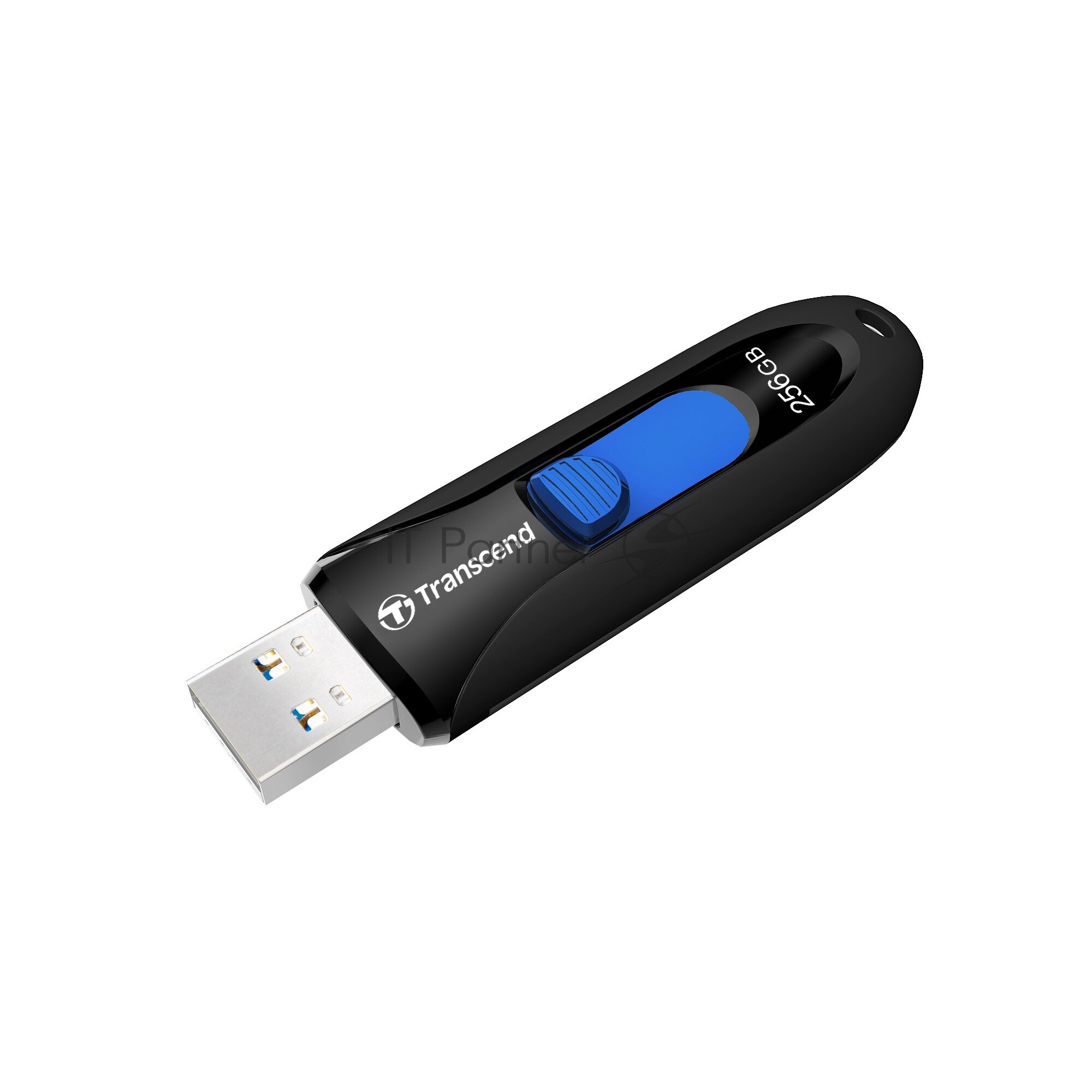 Флешка USB TRANSCEND Jetflash 790 256Гб, USB3.0, черный и синий [ts256gjf790k] - фото №7