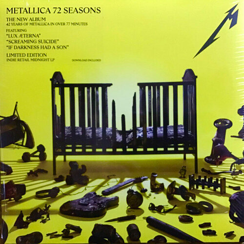 Metallica Виниловая пластинка Metallica 72 Seasons - Violet виниловая пластинка metallica 72 seasons 2lp чёрный винил