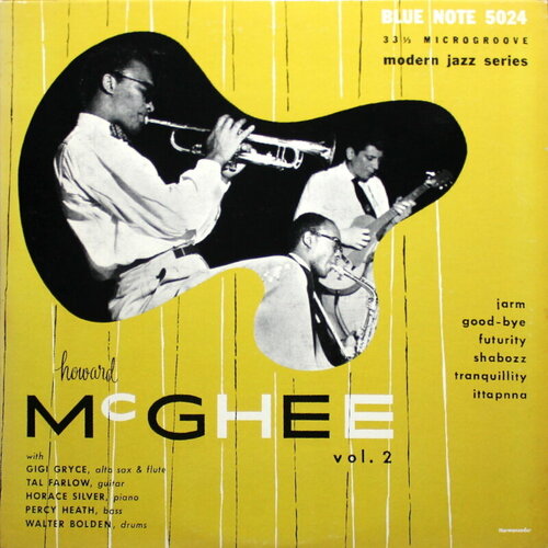 виниловая пластинка разные q107 homegrown 88 volume 10 lp Blue Note Howard McGhee / Howard McGhee Volume 2 (10 Vinyl)