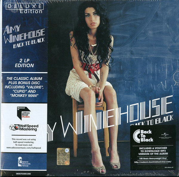 0600753691090, Виниловая пластинка Winehouse, Amy, Back To Black (Half Speed) UME (USM) - фото №1