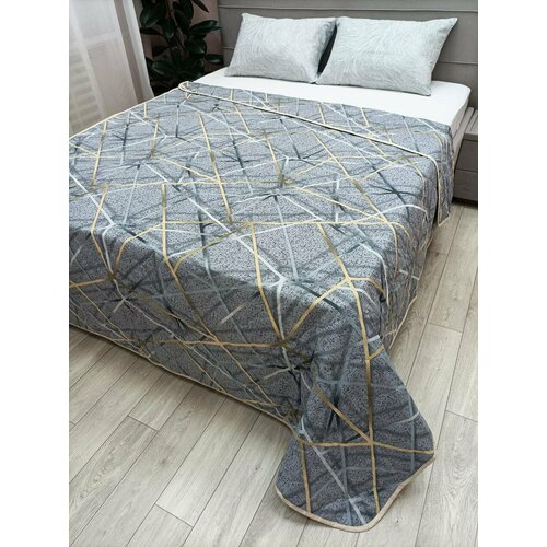 Покрывало двухстороннее 2 спальное Бязь от бренда ООО Яфетекс 1504₽