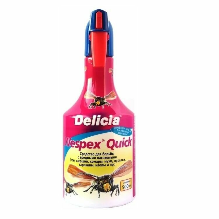 Спрей Delicia Wespex Quick от жалящих летающих насекомых — фото 11