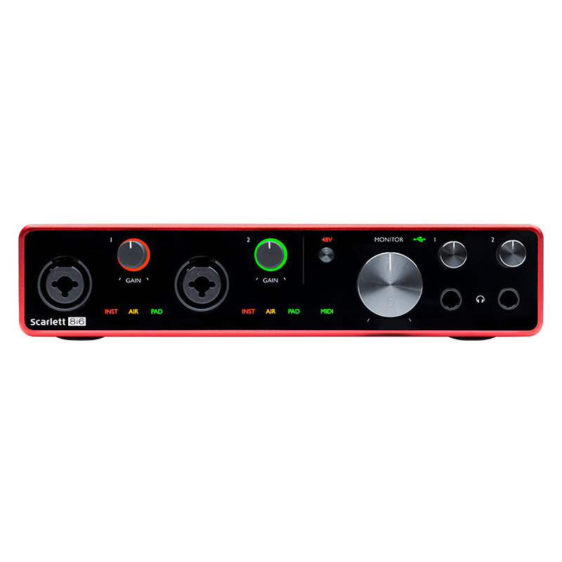 Внешняя звуковая карта Focusrite Scarlett 8i6 3rd Gen