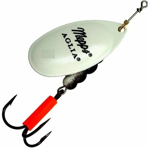 Блесна вращающаяся Mepps AGLIA FLUO, 5, Phosphor