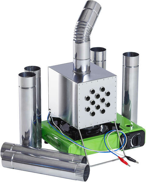 фото Теплообменник для зимней палатки Инвент Вектор-В с вентилятором