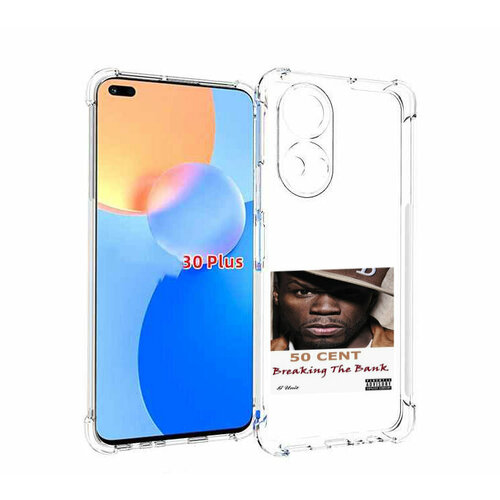 чехол mypads 50 cent breaking the bank для tcl 30 tcl 30 5g tcl 30 plus задняя панель накладка бампер Чехол MyPads 50 Cent - Breaking The Bank для Honor Play 30 Plus задняя-панель-накладка-бампер