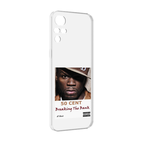 чехол mypads 50 cent breaking the bank для tcl 30 tcl 30 5g tcl 30 plus задняя панель накладка бампер Чехол MyPads 50 Cent - Breaking The Bank для TCL 40 XE задняя-панель-накладка-бампер