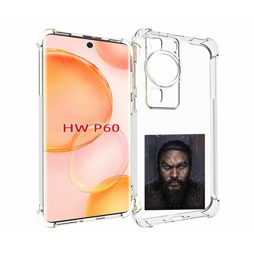 Чехол MyPads портрет-императора для Huawei P60 задняя-панель-накладка-бампер