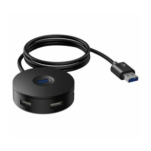 Хаб USB-концентратор Baseus round box HUB adapter 1m CAHUB-U01 USB30 to USB301USB203 black 203000₽