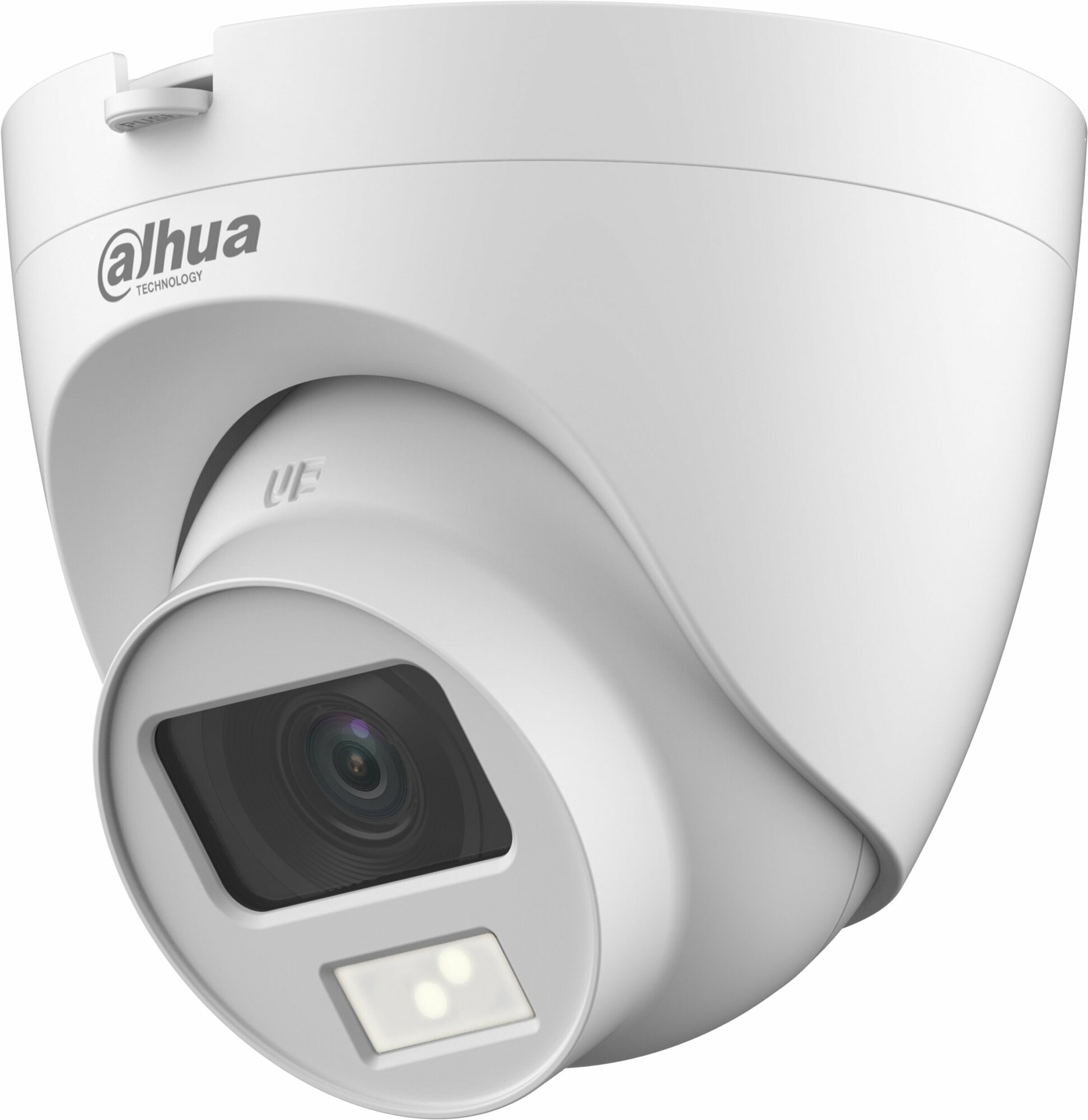 Камера видеонаблюдения овая Dahua DH-HAC-HDW1200CLQP-IL-A-0280B-S6 2.8-2.8мм Hd-cvi Hd-tvi цв.